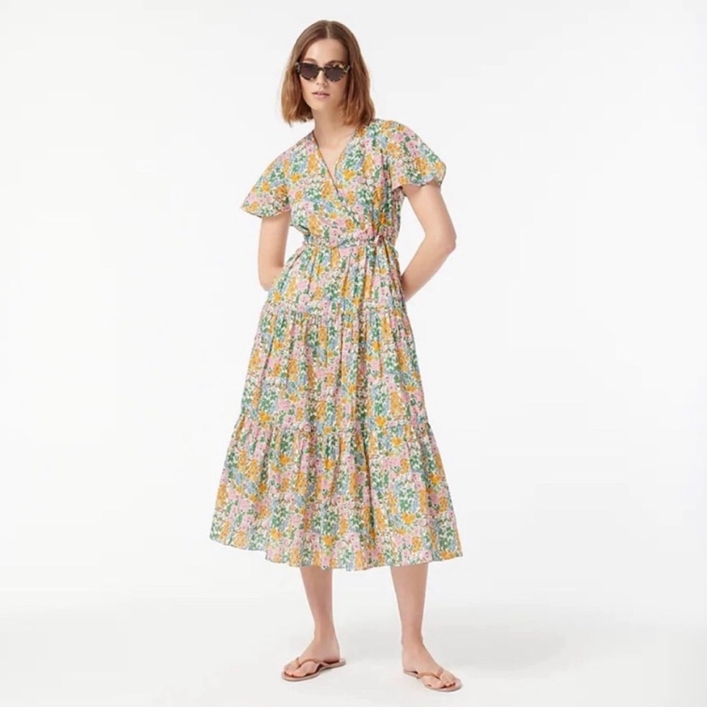 Jcrew floral dress